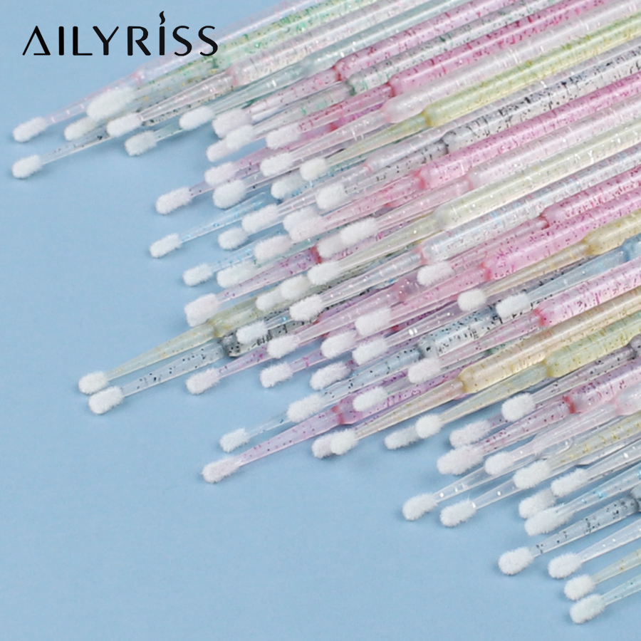 Eyelash Extension Removal - Wegwerp Wimperborstels Wattenstaafje 100 stuks Microborstels