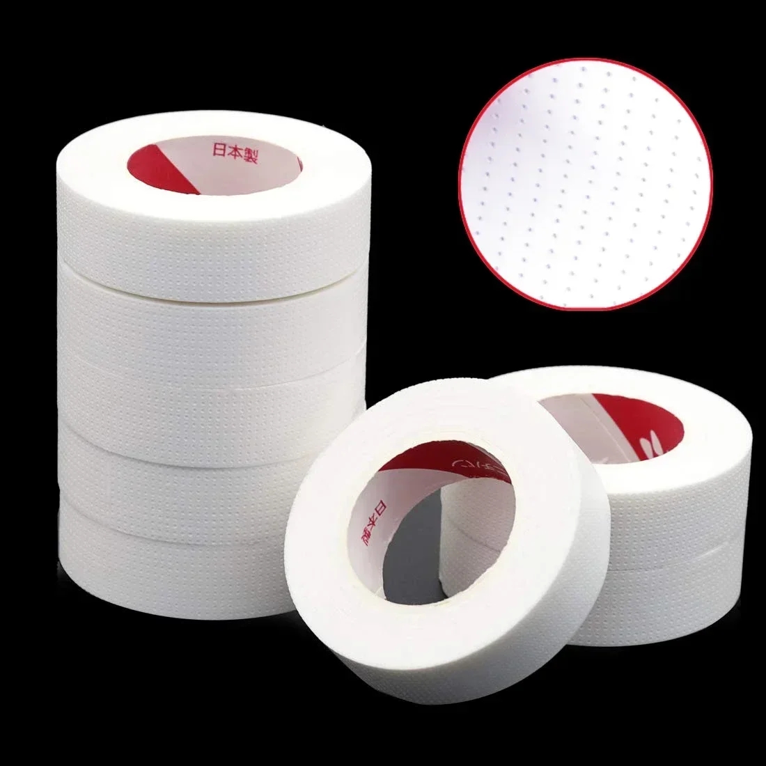 Eyelash Extension Adhesive - 2/3/5/6/10pcs Japanse Isolatietape voor Wimperverlenging Pluisvrij