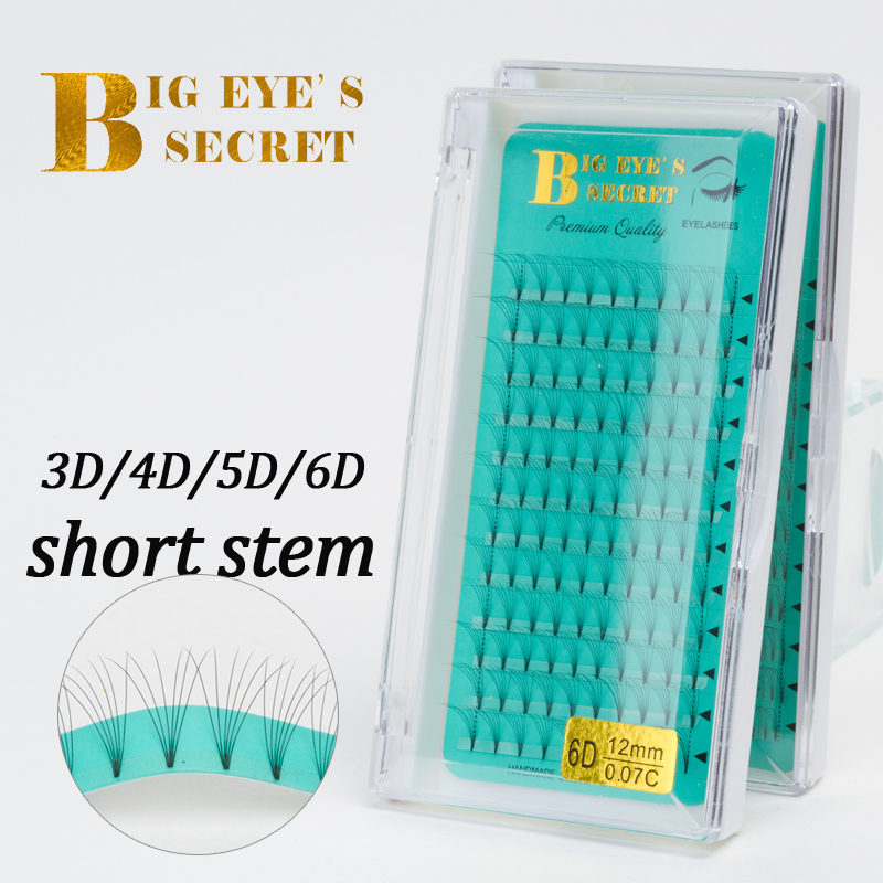 Eyelash Extension Russian Volume - Big eye's secret Korte steel Pre
