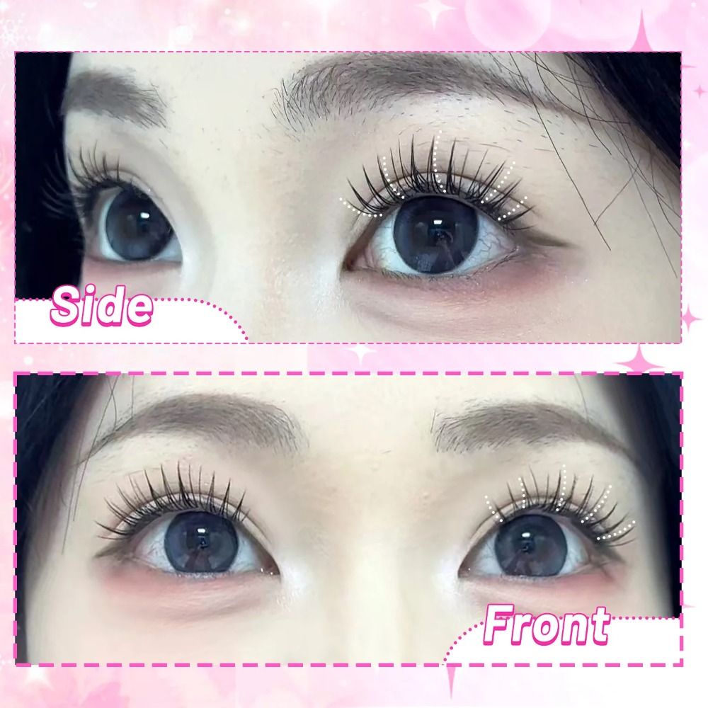 Eyelash Extension No 8 - 24 rijen 8-13mm lange zelfklevende valse