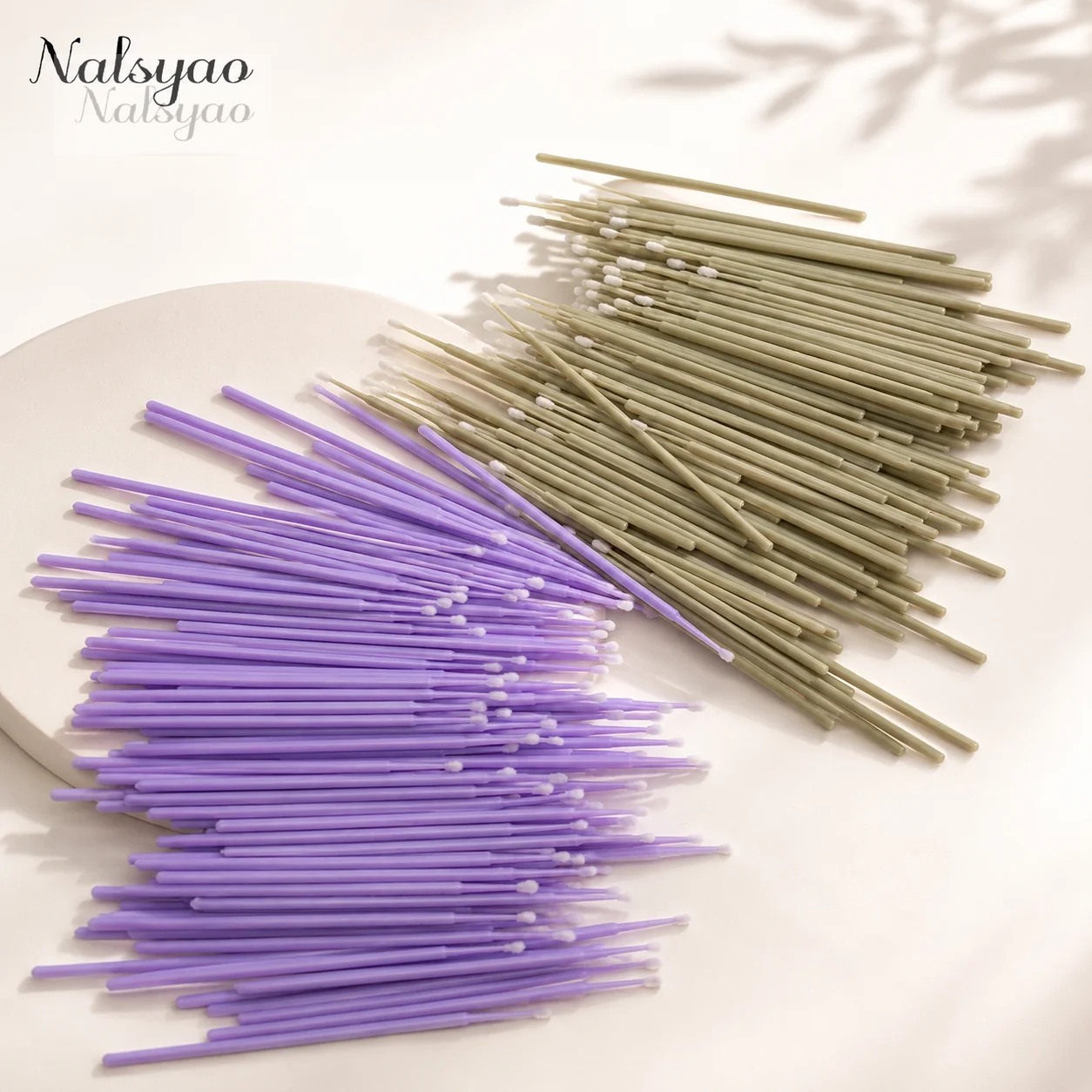 Eyelash Extension Removal - 500 stuks reinigingswattenstaafjes voor wimperextensions, wimperlift