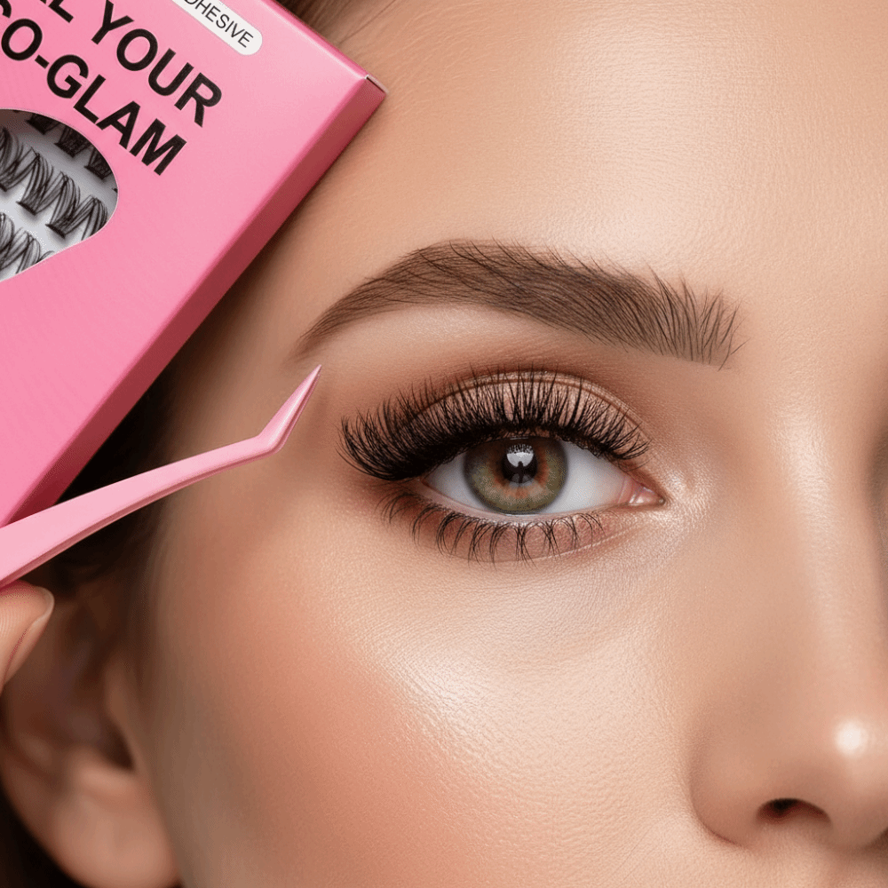 Eyelash Extension Adhesive - Natuurlijke Look DIY Wimperverlengingsset Pluizig Geen