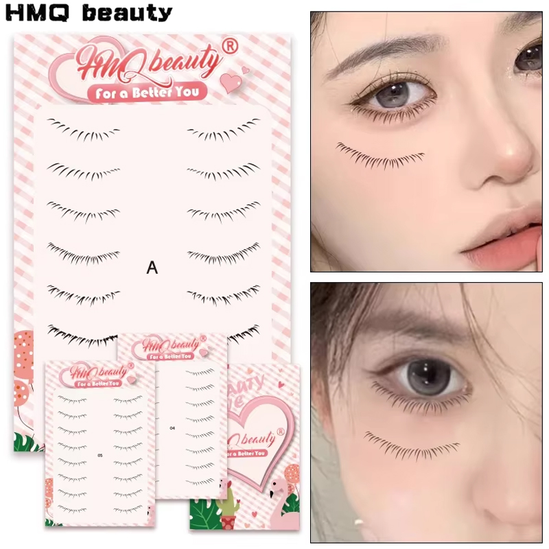 Eyelash Extension No 8 - 8-paar onder wimperstickers tattoo simulatie schilderij