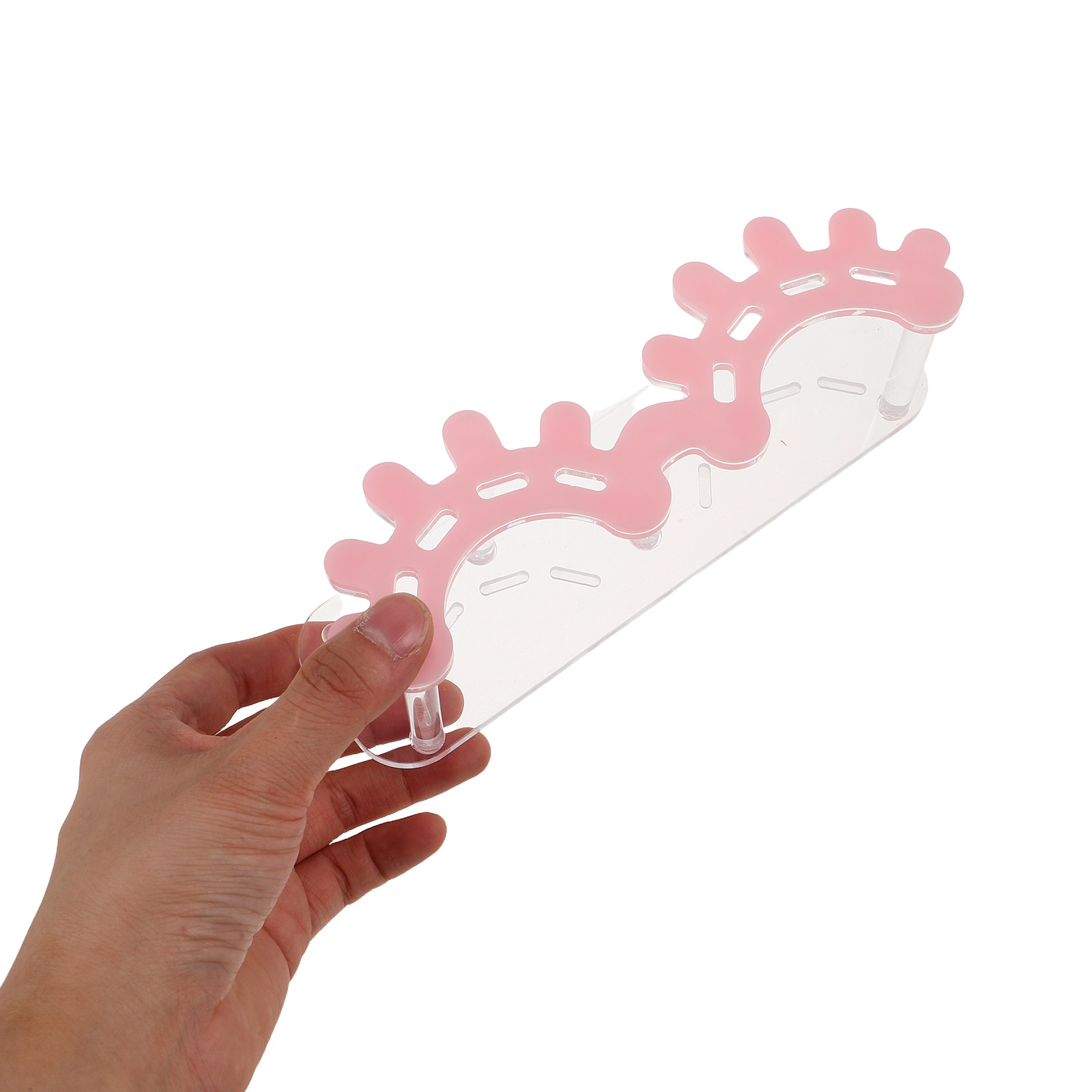 Eyelash Extension No 8 - Acryl pincet displaystandaard met 8 vakjes,