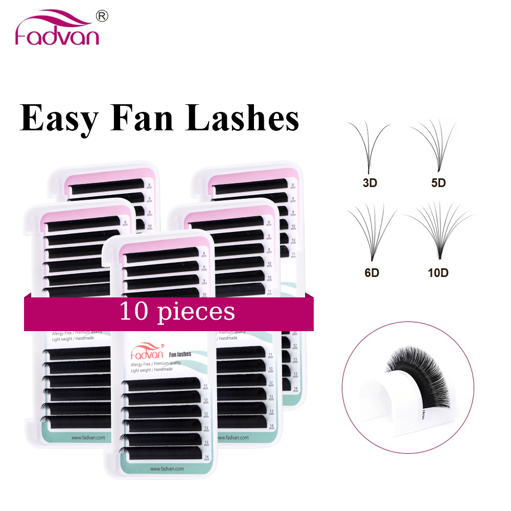 10 Case Gemakkelijk Fanning Wi - Eyelash Extension Russian Volume recensie en prijs