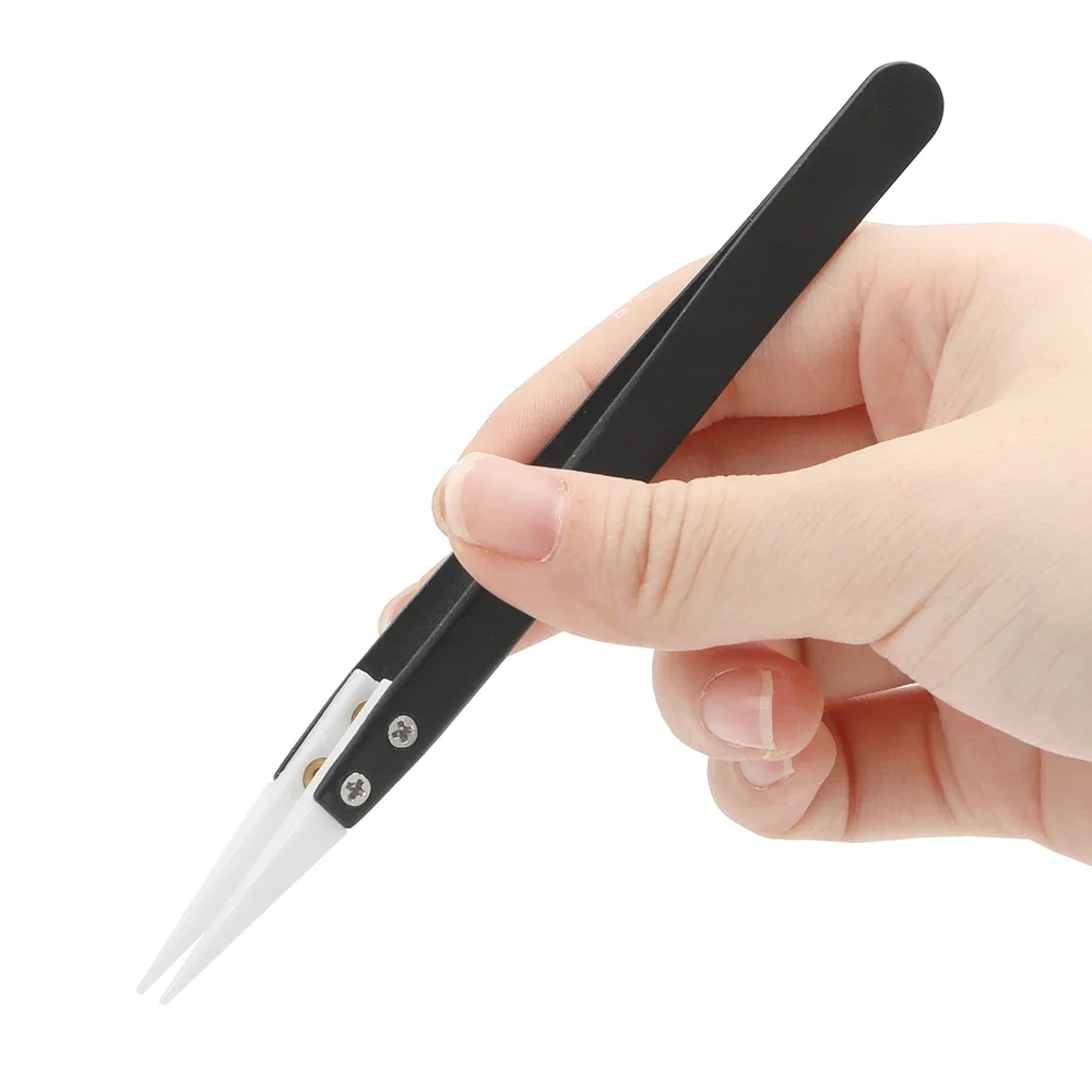 Keramisch antistatisch pincet, - Isolation Tweezer Curved recensie en prijs
