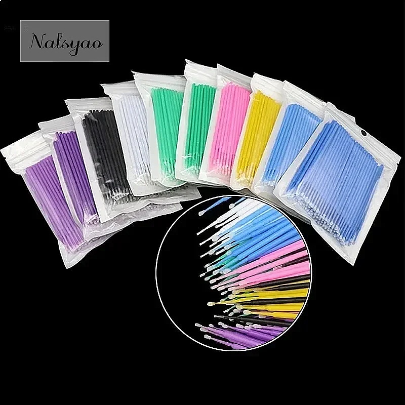 100 stuks micro-wattenstaafjes - Eyelash Extension Removal recensie en prijs