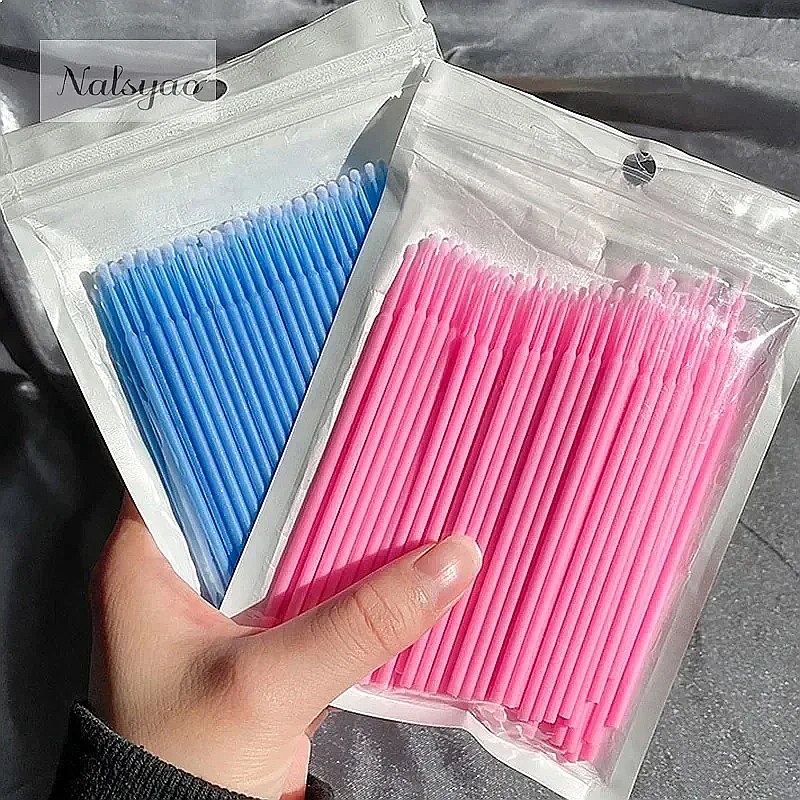 100 stuks micro-wattenstaafjes - Eyelash Extension Removal recensie en prijs