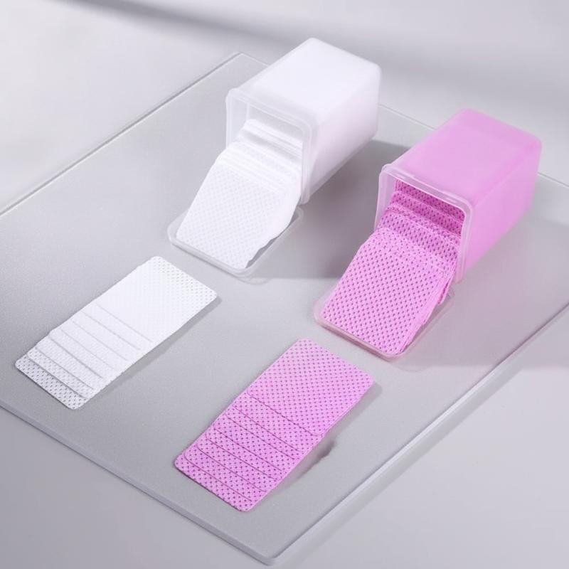 200 stuks pluisvrije nageldoek - Eyelash Extension Removal recensie en prijs