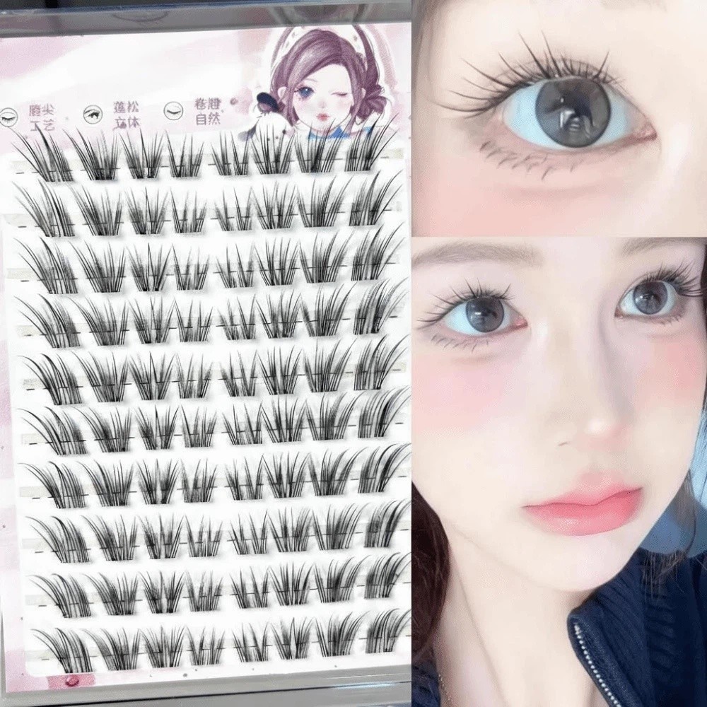 Volledige strip valse wimpers  - Eyelash Extension In Chinese recensie en prijs