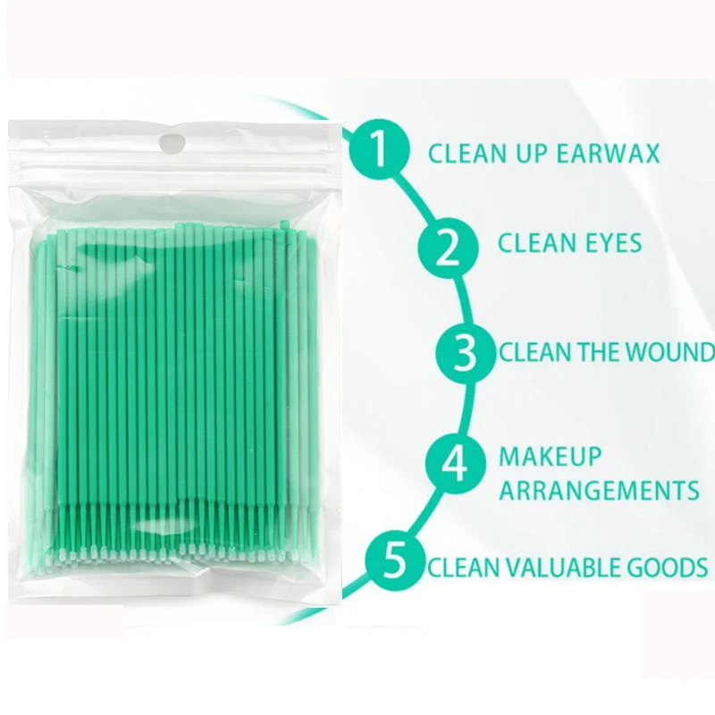 Wegwerp Wimperborstels Wattens - Eyelash Extension Removal recensie en prijs