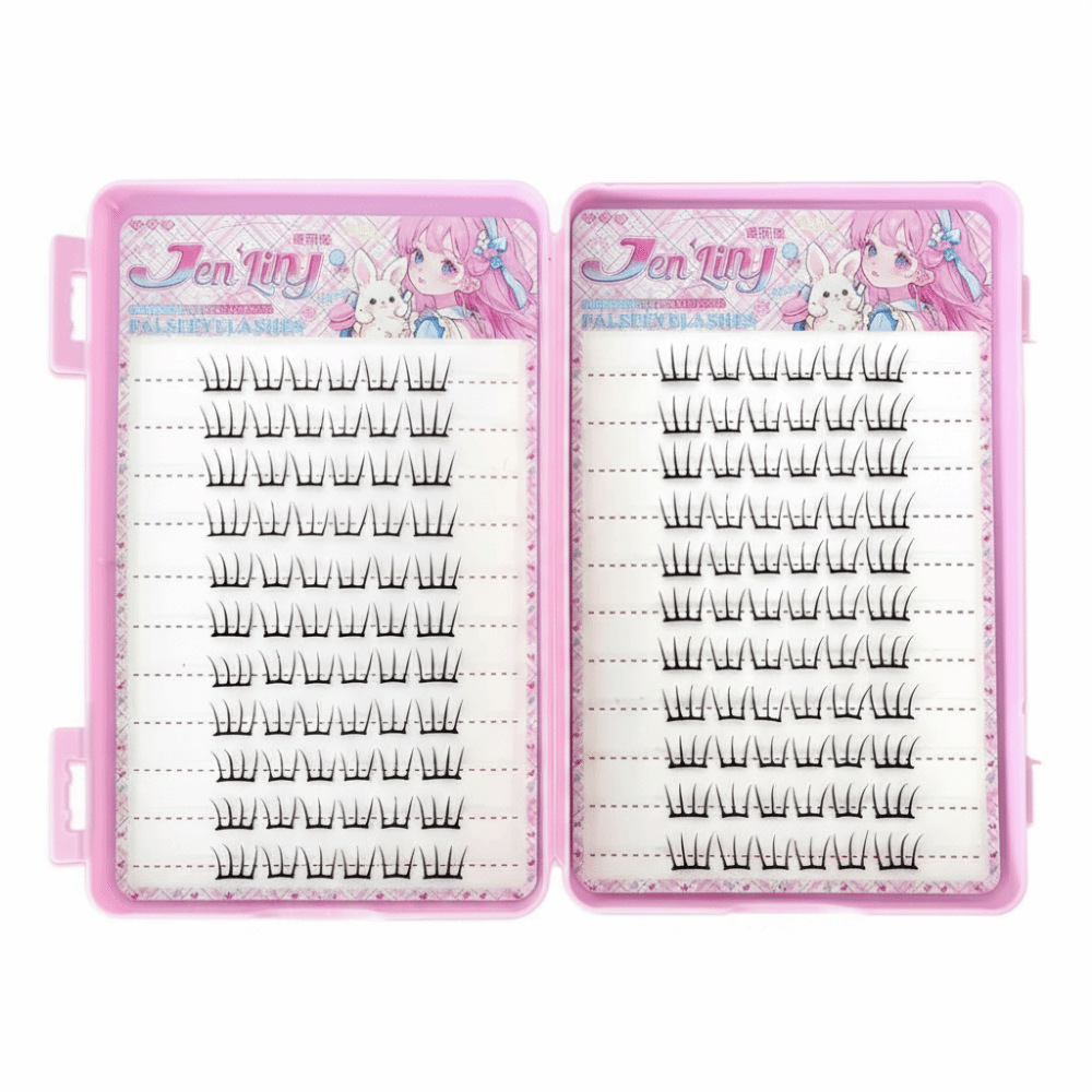 24 rijen 8-13mm lange zelfklev - Eyelash Extension No 8 recensie en prijs