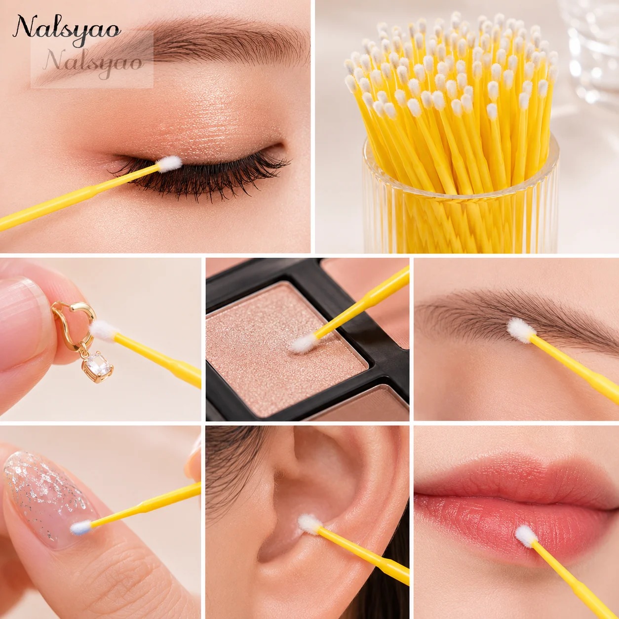 500 stuks reinigingswattenstaa - Eyelash Extension Removal recensie en prijs