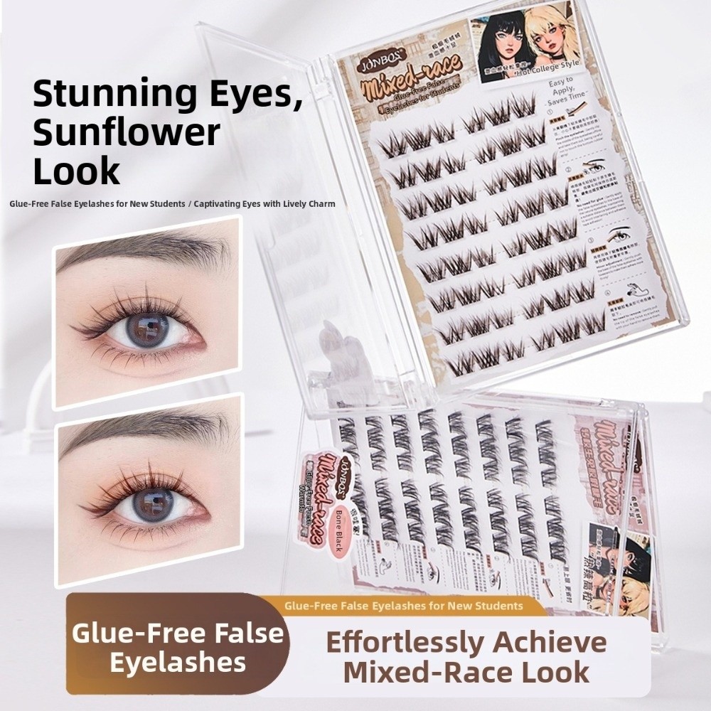Dikke zelfklevende valse wimpe - Eyelash Extension No 8 recensie en prijs