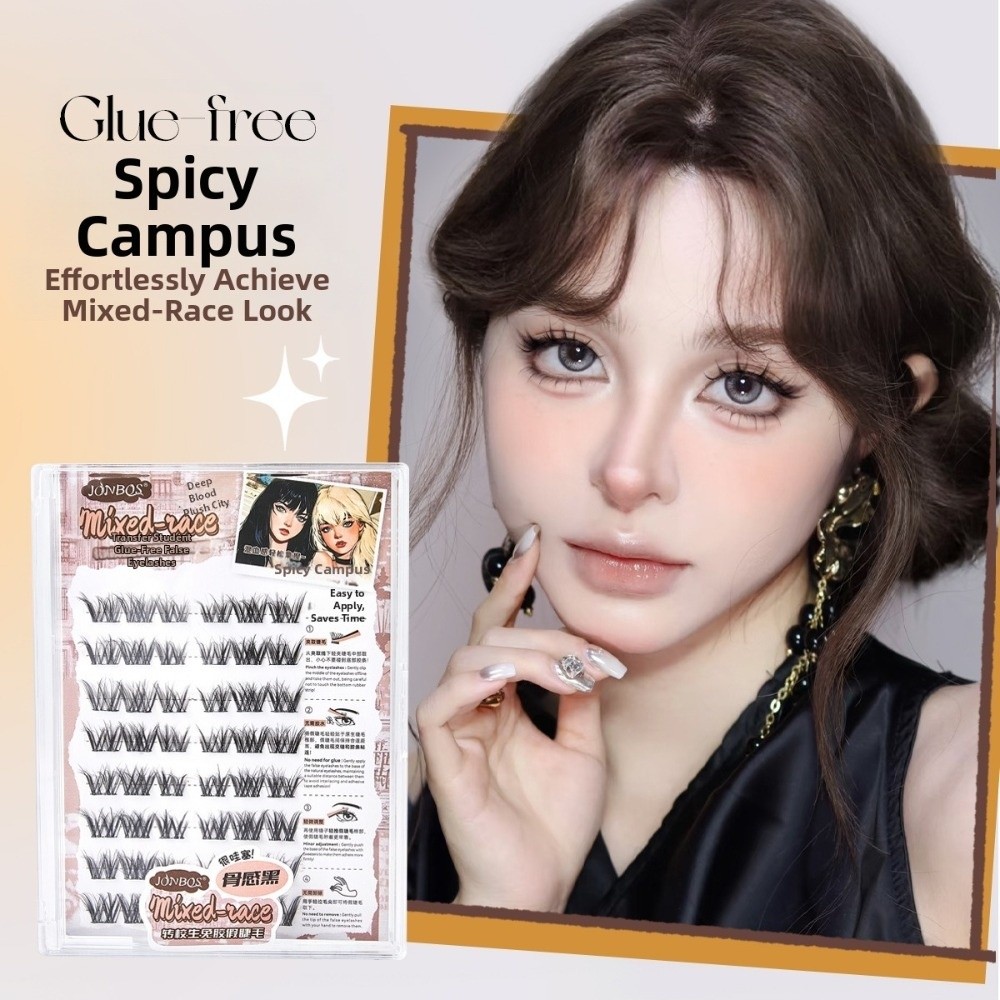 Dikke zelfklevende valse wimpe - Eyelash Extension No 8 recensie en prijs