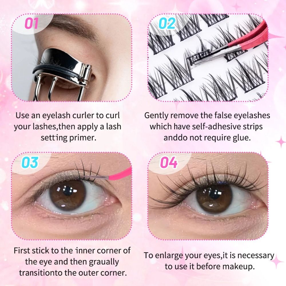 24 Rijtjes 8-13mm Lange Kunstw - Eyelash Extension No 8 recensie en prijs