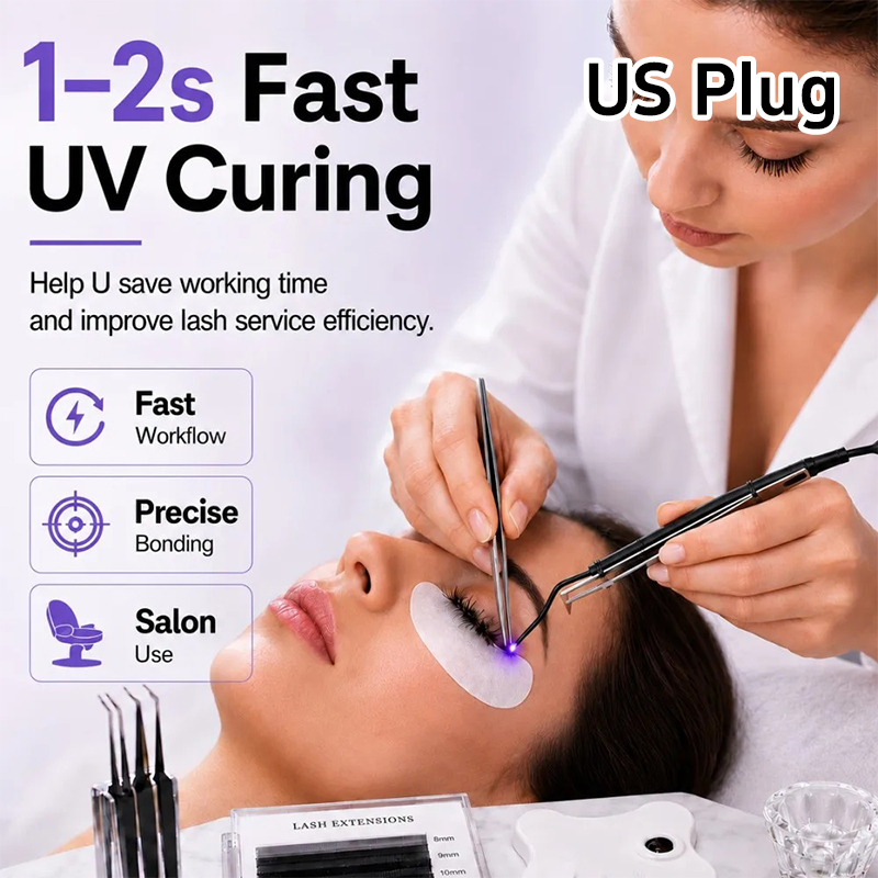 Mini UV-wimperlamp met pincet, - Eyelash Extension Uv recensie en prijs