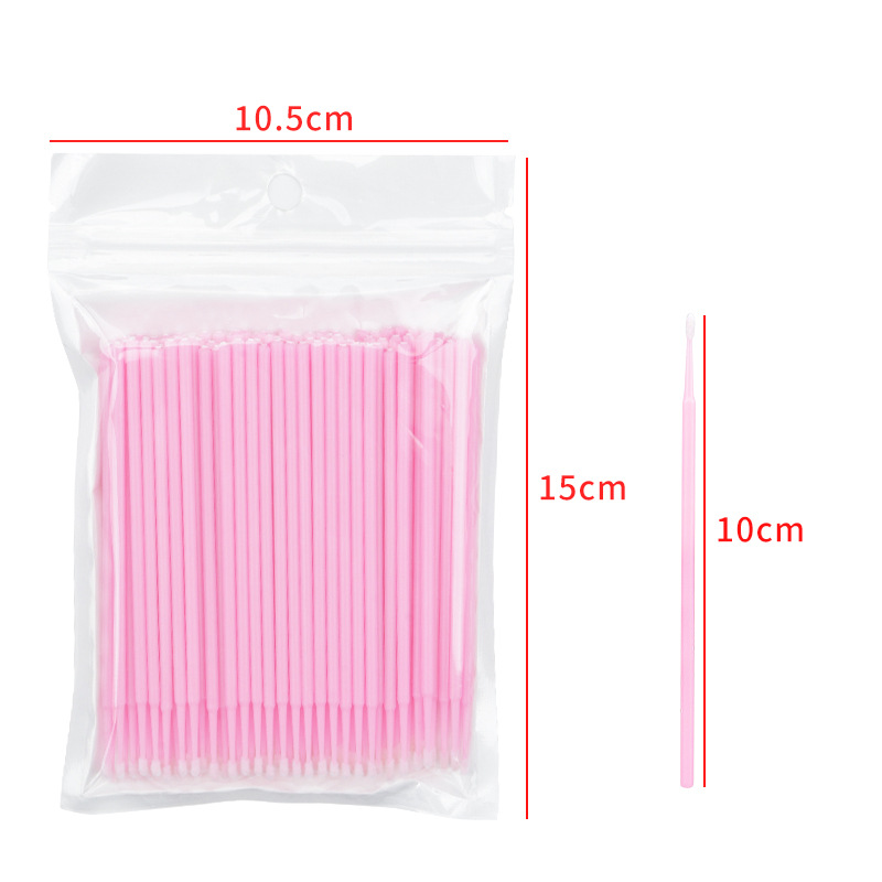 500/1000PCS Micro Borstels Wim - Eyelash Extension Removal recensie en prijs