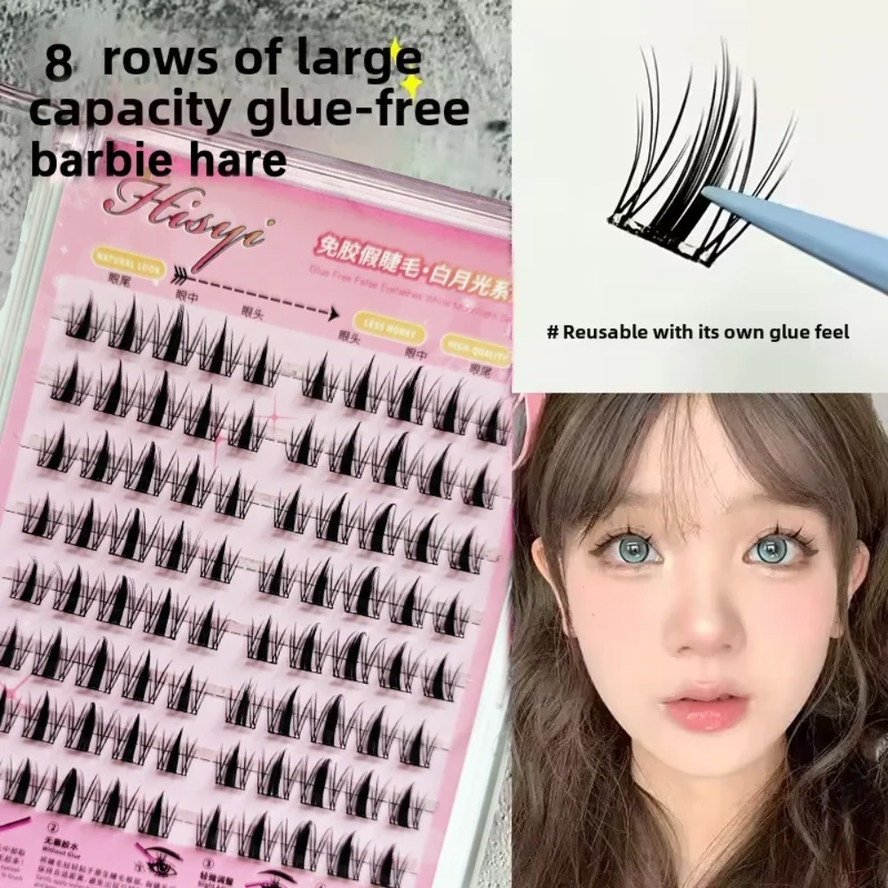 Natuurlijke look zelfklevende  - Eyelash Extension No 8 recensie en prijs