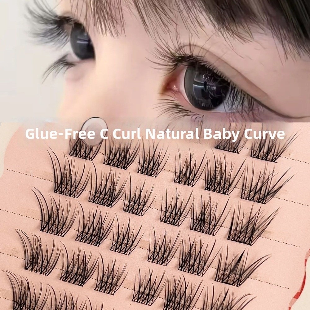 60 Clusters Zwarte Zelfklevend - Eyelash Extension No 8 recensie en prijs