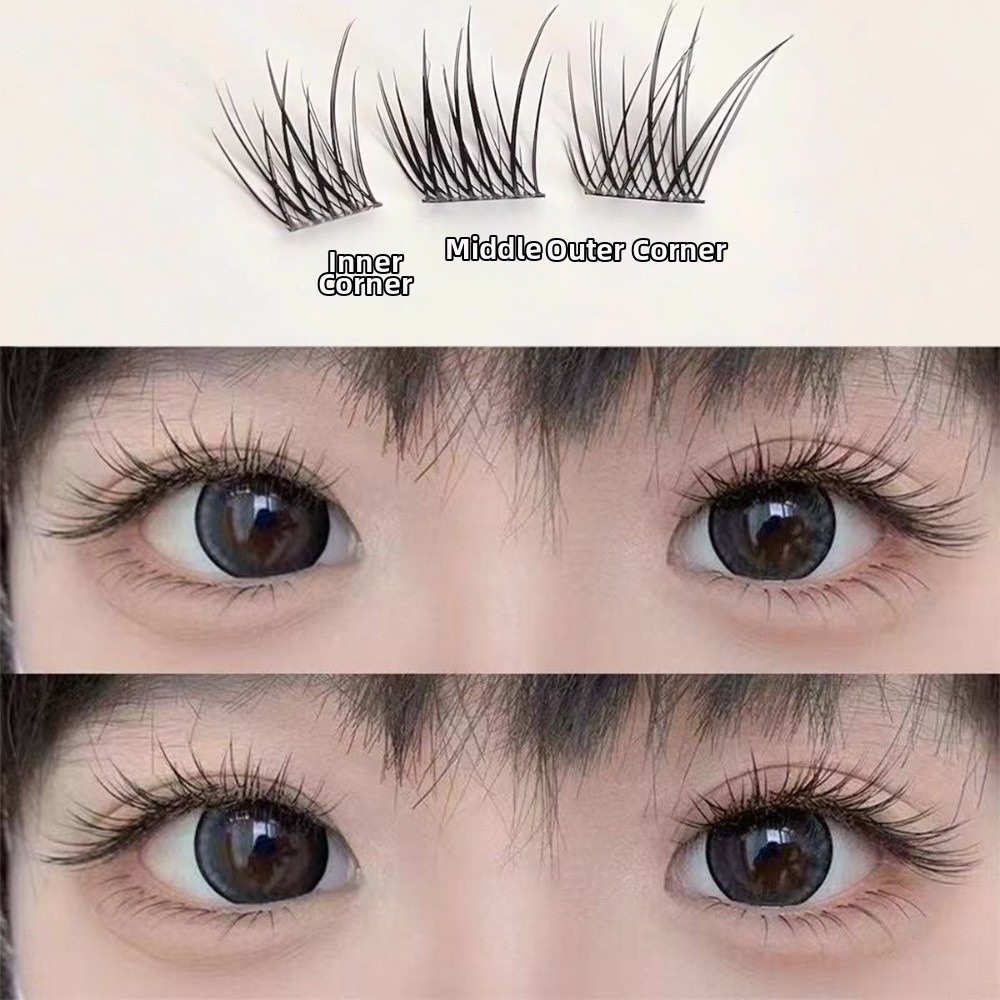 60 Clusters Zwarte Zelfklevend - Eyelash Extension No 8 recensie en prijs