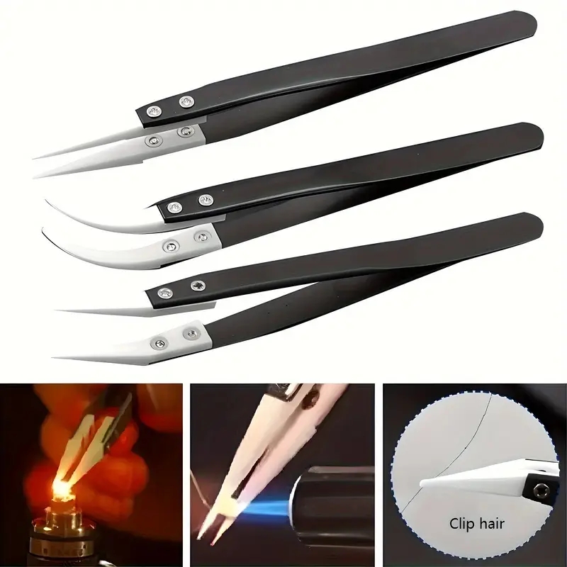 Keramische antistatische pince - Isolation Tweezer Curved recensie en prijs