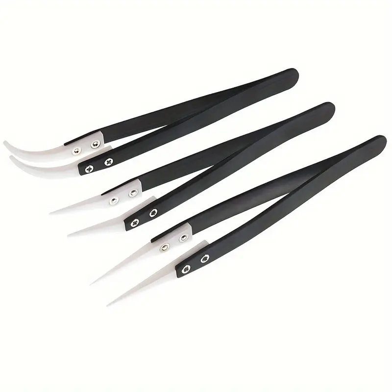 Keramisch antistatisch pincet, - Isolation Tweezer Curved recensie en prijs